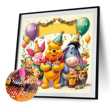 Load image into Gallery viewer, Diamond Painting - Full Round - Winnie the Pooh (35*35CM)
