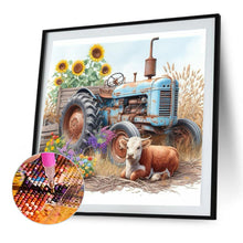 Load image into Gallery viewer, Diamond Painting - Full Round - lamb truck (35*35CM)

