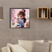 Load image into Gallery viewer, Diamond Painting - Full Round - girl (35*35CM)
