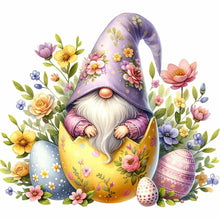 Load image into Gallery viewer, Diamond Painting - Full Round - easter gnome (35*35CM)
