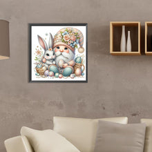 Load image into Gallery viewer, Diamond Painting - Full Round - easter gnome (35*35CM)
