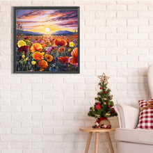 Load image into Gallery viewer, Diamond Painting - Full Square - Poppy flower sea (40*40CM)
