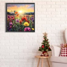 Load image into Gallery viewer, Diamond Painting - Full Square - Poppy flower sea (40*40CM)
