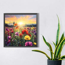 Load image into Gallery viewer, Diamond Painting - Full Square - Poppy flower sea (40*40CM)
