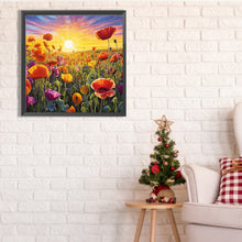 Load image into Gallery viewer, Diamond Painting - Full Square - Poppy flower sea (40*40CM)
