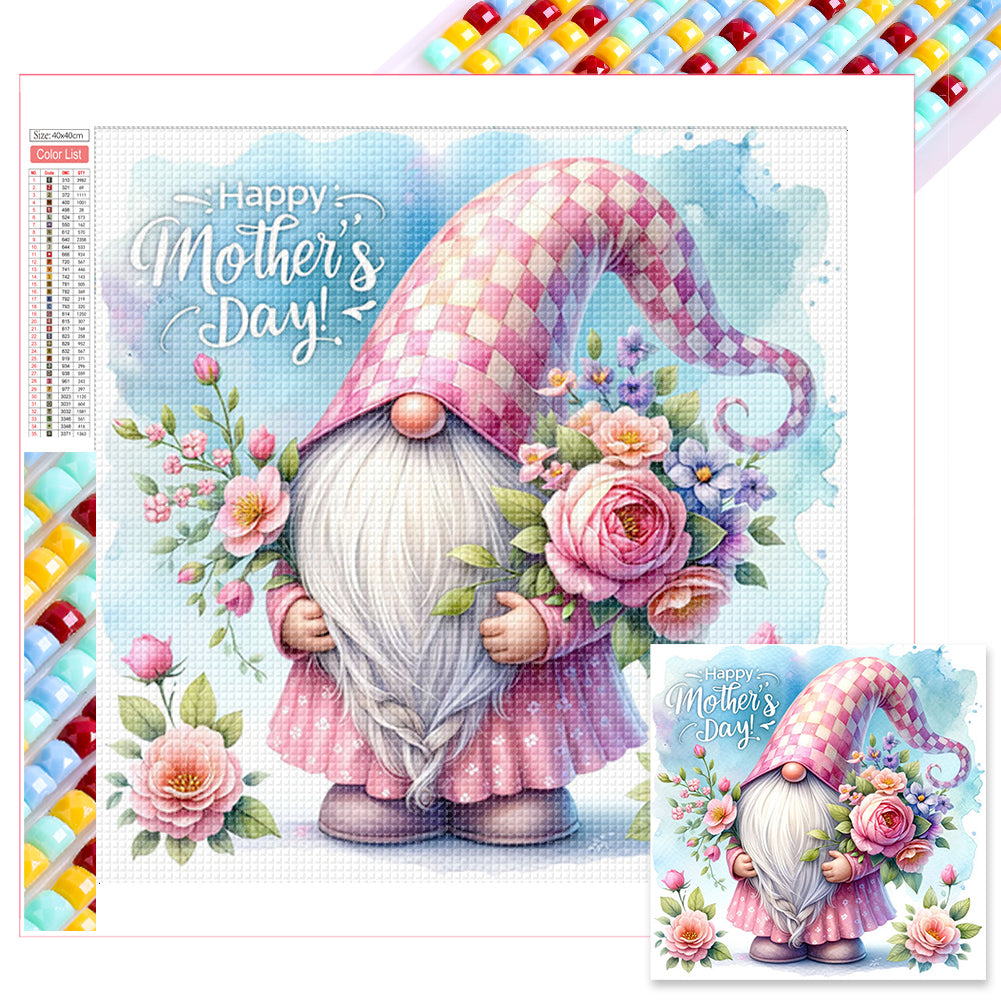 Diamond Painting - Full Square - Mother's Day Goblin Blessings (40*40CM)