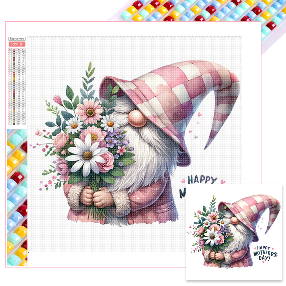 Diamond Painting - Full Square - Mother's Day Goblin Blessings (40*40CM)