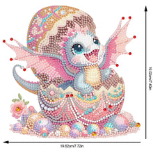 Load image into Gallery viewer, Single-Side Desktop Diamond Art Kits for Adults Beginner (Jewelry Baby Dragon)
