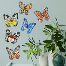 Load image into Gallery viewer, 8Pcs Butterfly Kid Diamond Art Painting Stickers Kits Fun DIY Arts Crafts Paint
