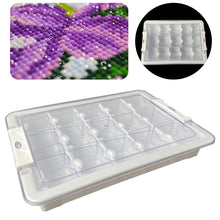 Load image into Gallery viewer, 15 Grid Diamond Painting Bead Storage Containers Bead Organizers and Dot Storage
