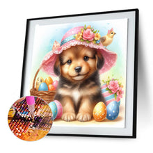 Load image into Gallery viewer, Diamond Painting - Full Round - Pastoral Dog and Easter Egg (30*30CM)

