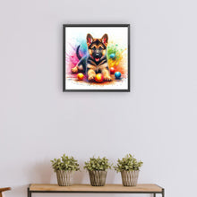 Load image into Gallery viewer, Diamond Painting - Full Round - ball and collie (30*30CM)
