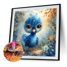 Load image into Gallery viewer, Diamond Painting - Full Round - baby peacock (40*40CM)
