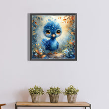 Load image into Gallery viewer, Diamond Painting - Full Round - baby peacock (40*40CM)
