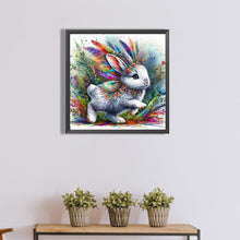 Load image into Gallery viewer, Diamond Painting - Full Round - Indian colorful rabbit (40*40CM)
