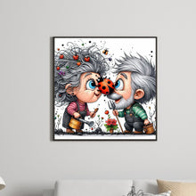 Load image into Gallery viewer, Diamond Painting - Full Round - old couple (30*30CM)
