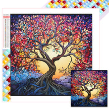 Load image into Gallery viewer, Diamond Painting - Full Square - glass art lucky tree (40*40CM)
