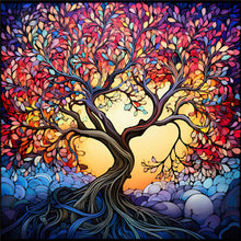 Load image into Gallery viewer, Diamond Painting - Full Square - glass art lucky tree (40*40CM)
