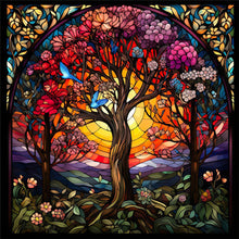 Load image into Gallery viewer, Diamond Painting - Full Square - glass art lucky tree (40*40CM)
