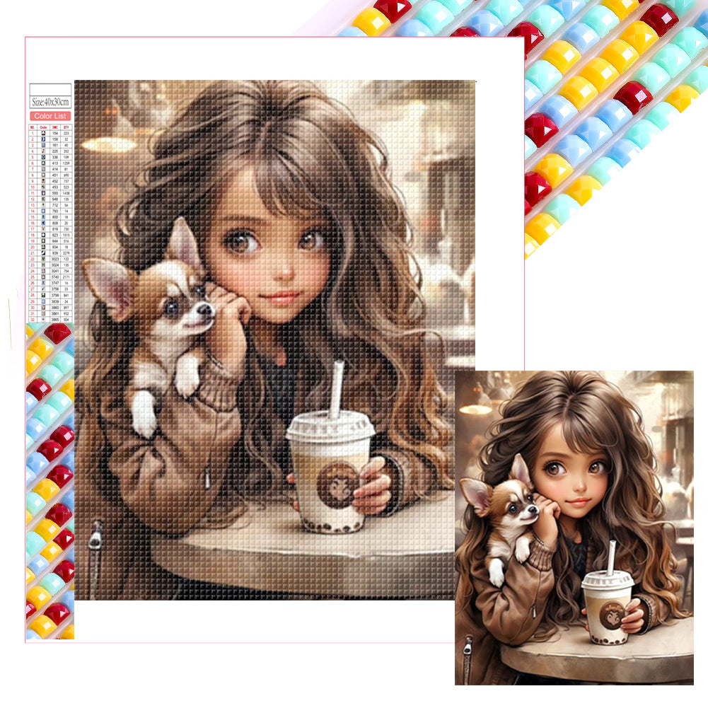 Diamond Painting - Full Square - little girl (30*40CM)