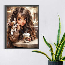 Load image into Gallery viewer, Diamond Painting - Full Square - little girl (30*40CM)
