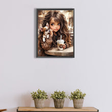 Load image into Gallery viewer, Diamond Painting - Full Square - little girl (30*40CM)
