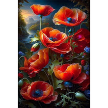 Load image into Gallery viewer, AB Diamond Painting - Full Square - poppy flower (40*65CM)
