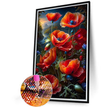 Load image into Gallery viewer, AB Diamond Painting - Full Square - poppy flower (40*65CM)
