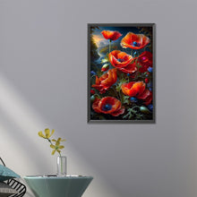 Load image into Gallery viewer, AB Diamond Painting - Full Square - poppy flower (40*65CM)
