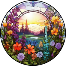 Load image into Gallery viewer, Diamond Painting - Full Round - Round flower landscape (30*30CM)
