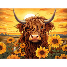 Load image into Gallery viewer, Diamond Painting - Full Round - sunflower yak (40*30CM)
