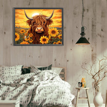 Load image into Gallery viewer, Diamond Painting - Full Round - sunflower yak (40*30CM)
