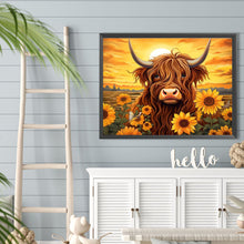Load image into Gallery viewer, Diamond Painting - Full Round - sunflower yak (40*30CM)
