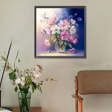 Load image into Gallery viewer, Diamond Painting - Full Round - vase bouquet (30*30CM)

