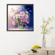 Load image into Gallery viewer, Diamond Painting - Full Round - vase bouquet (30*30CM)
