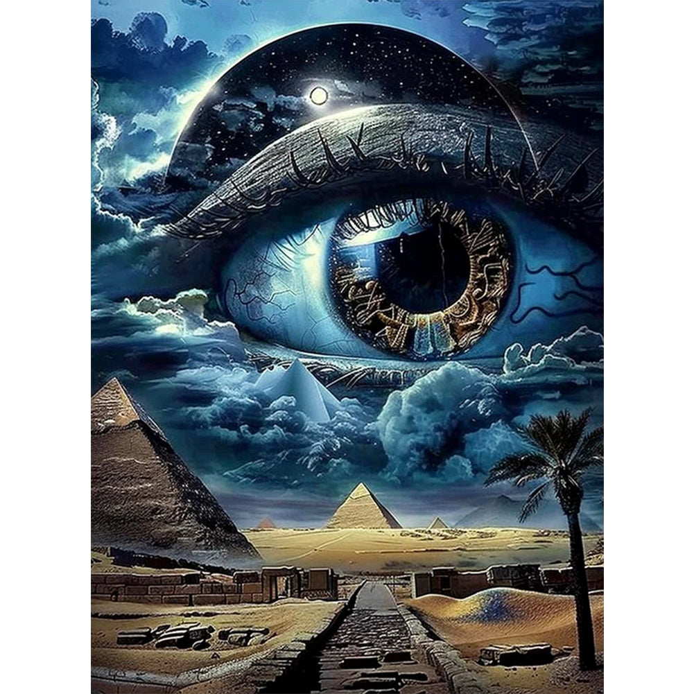 Diamond Painting - Full Round - desert eye (45*60CM)