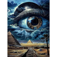 Load image into Gallery viewer, Diamond Painting - Full Round - desert eye (45*60CM)
