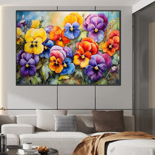 Load image into Gallery viewer, Diamond Painting - Full Square - pansy (70*50CM)
