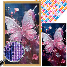 Load image into Gallery viewer, AB Diamond Painting - Full Square - jewel butterfly (40*70CM)
