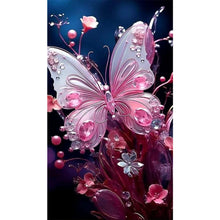 Load image into Gallery viewer, AB Diamond Painting - Full Square - jewel butterfly (40*70CM)
