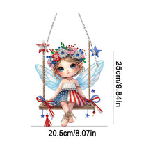 Load image into Gallery viewer, Single-Side Fairy Diamond Art Hanging Pendant for Home Wall Decor (Fairy Swing)
