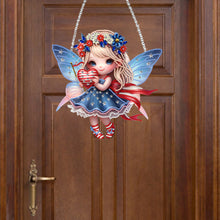 Load image into Gallery viewer, Single-Side Fairy Diamond Art Hanging Pendant for Home Wall Decor (Fairy Heart)
