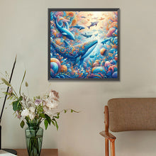 Load image into Gallery viewer, Diamond Painting - Full Round - Multicolor underwater world (30*30CM)
