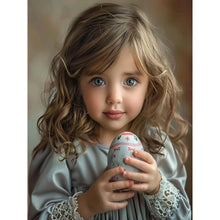 Load image into Gallery viewer, Diamond Painting - Full Round - girl (30*40CM)
