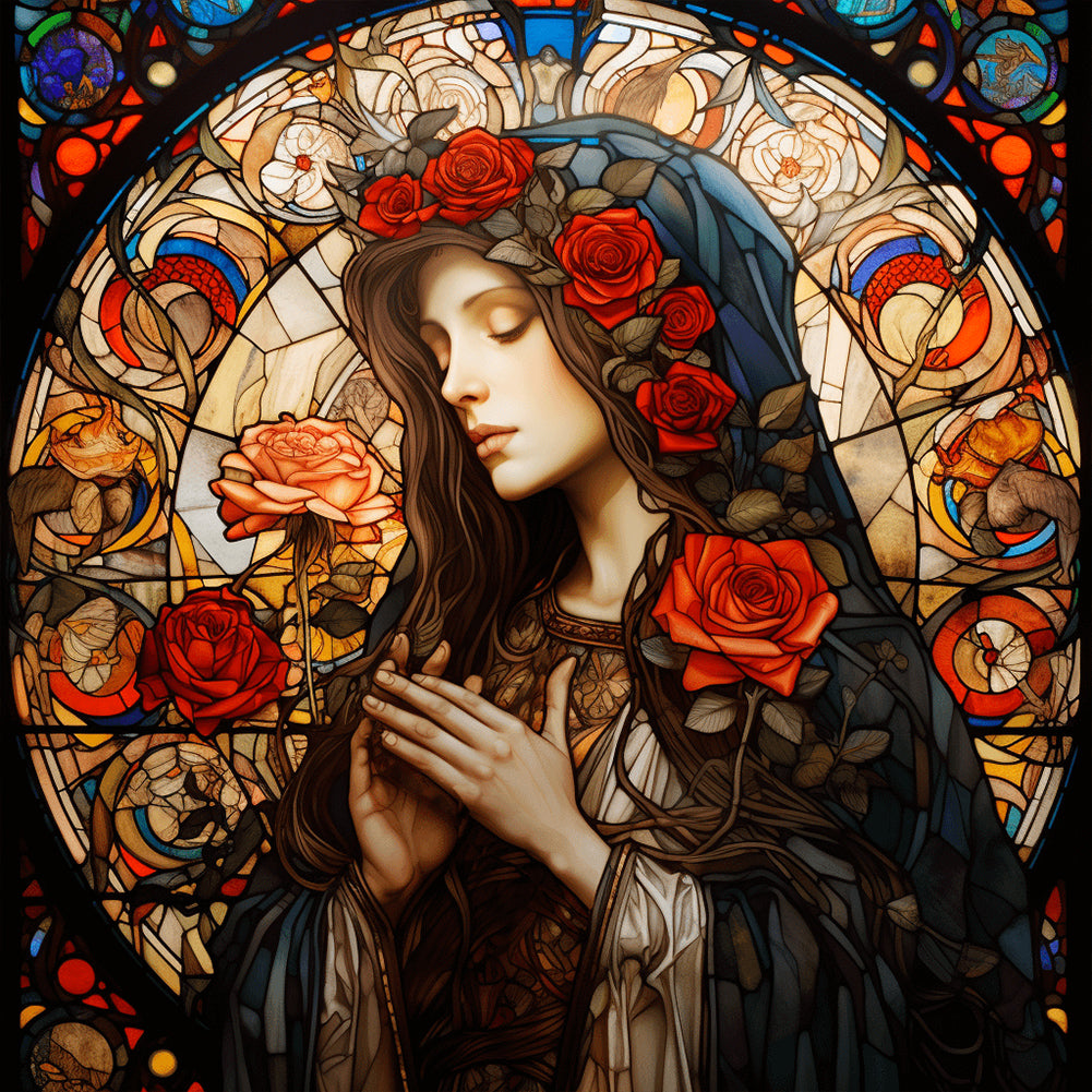 Diamond Painting - Full Round - saint (30*30CM)