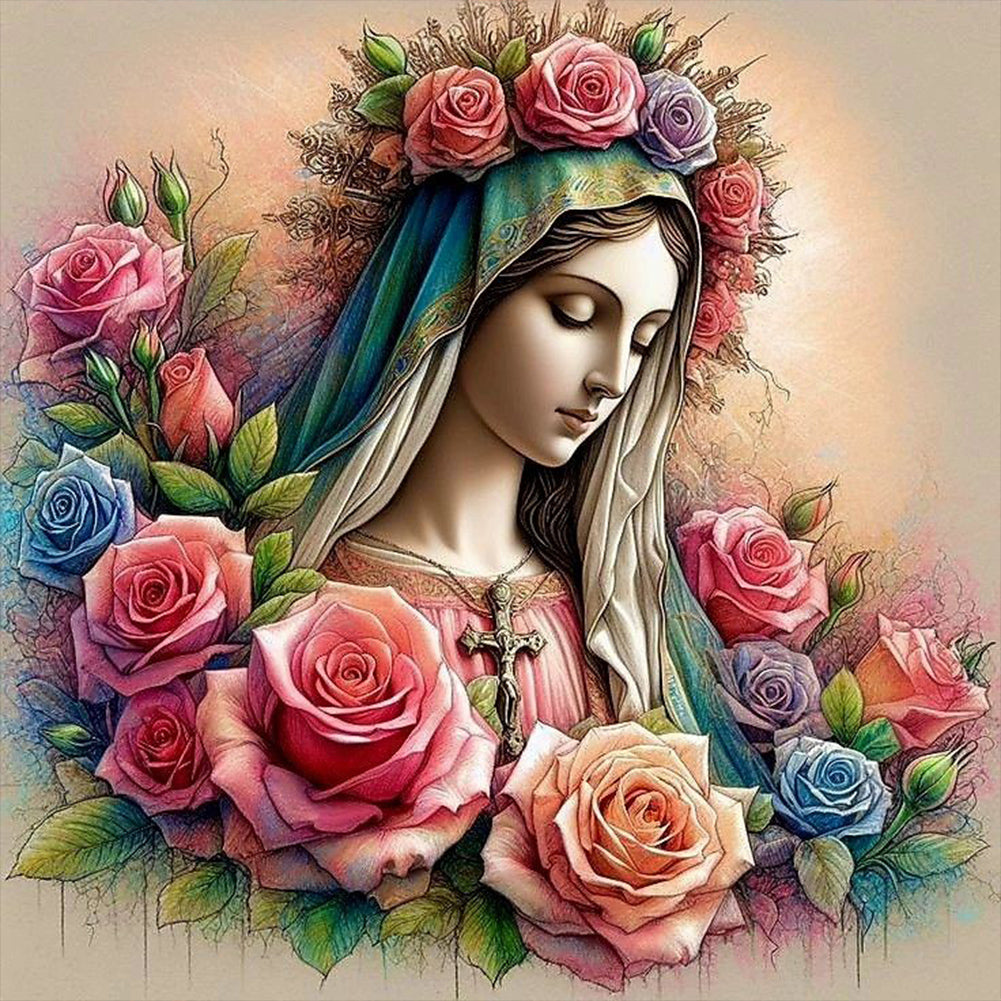 Diamond Painting - Full Round - saint (30*30CM)