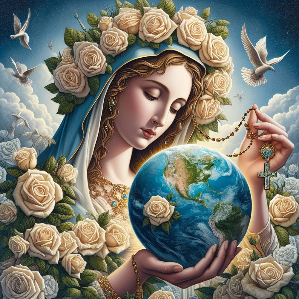 Diamond Painting - Full Round - saint (30*30CM)