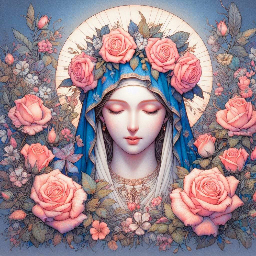 Diamond Painting - Full Round - saint (30*30CM)