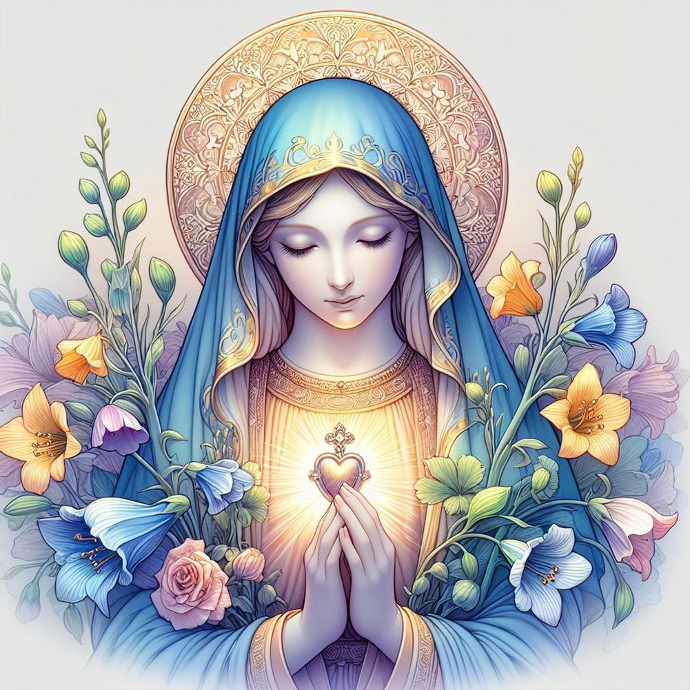 Diamond Painting - Full Round - saint (30*30CM)