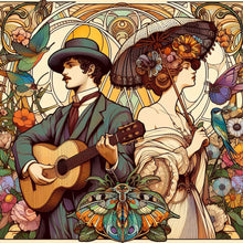 Load image into Gallery viewer, Diamond Painting - Full Round - Music creation (40*40CM)
